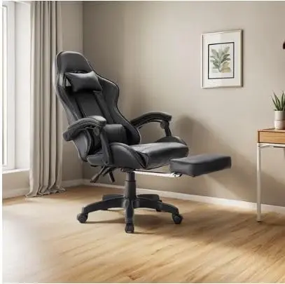Cadeira Gamer Ergonômica com Desconto: Onde Comprar 6 Cadeira Gamer Ergonomica Couro Sintetico preta