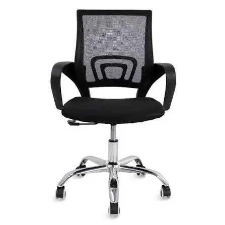 Cadeira Gamer para Setup Econômico: Top 5 Baratas 2 Cadeira de escritorio Diretor Jadel Preta Healer