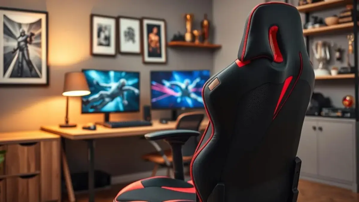 Cadeiras Gamer Ergonômicas até R$800