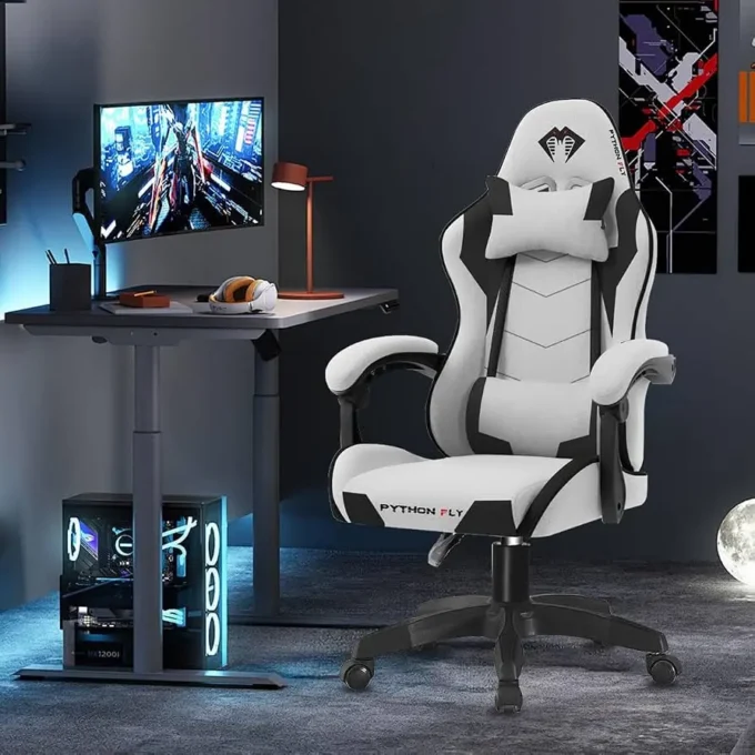 Cadeira Gamer Ergonômica com Desconto: Onde Comprar 5 Python Fly tecido respiravel