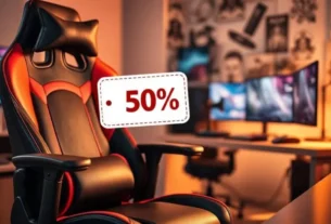 cadeira gamer ergonômica com desconto