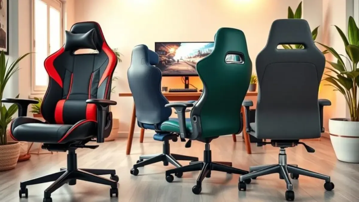 cadeiras gamer ergonômicas até r$550