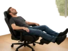 Boulies Master Rex (2026) — análise: reclinação ampla, apoio de pés integrado e 6D armrests