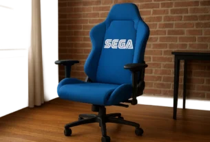 Branch lança edição SEGA da sua cadeira ergonômica: versão gamer por US$569