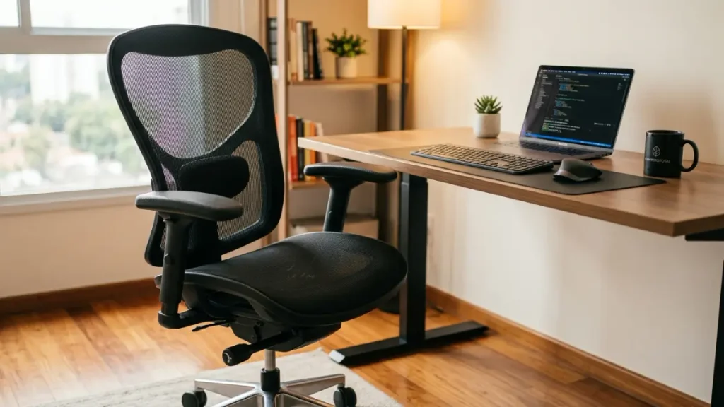 Cadeira Comfy Stance Ultra Opiniões Honestas de Quem Comprou 2 Cadeira Comfy Stance Ultra com encosto mesh, assento slide e braços 4D para home office