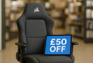 Cadeira Corsair TC100 Relaxed recebe desconto de £50 na Amazon UK antes do Prime Big Deal Days