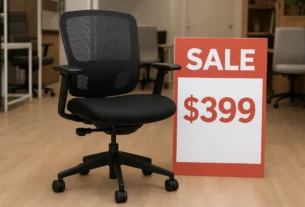 Cadeira ergonômica Branch entra em promoção combinada e pode ficar a partir de US$399