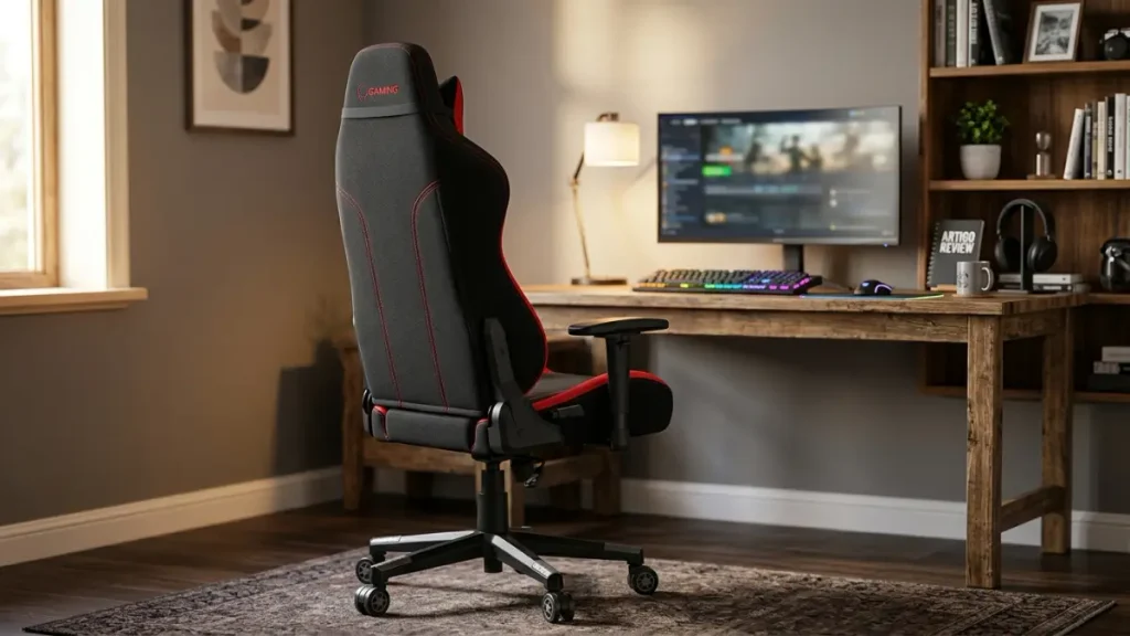 Análise após 3 meses da Cadeira Gamer Vinik Rocket 2 cadeira gamer preta e vermelha de entrada