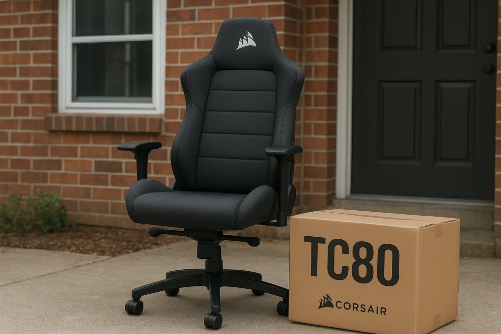 Corsair TC80 chega com preço de US$199 e reacende debate sobre o custo das cadeiras para desktop
