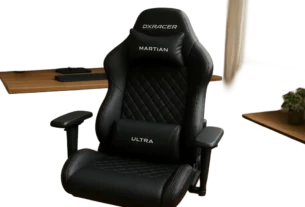 DXRacer Martian Ultra: cadeira premium com massagem, aquecimento e autonomia de até 360 horas