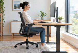 Altura Ideal Mesa e Cadeira Escritório
