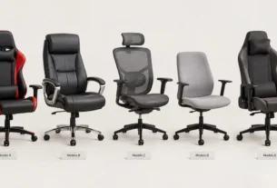 Cadeira Gamer Ergonômica com Suporte Lombar