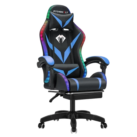 Cadeira Gamer Reclinavel 135° com LED RGB