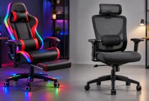 Cadeira gamer vs cadeira de escritório