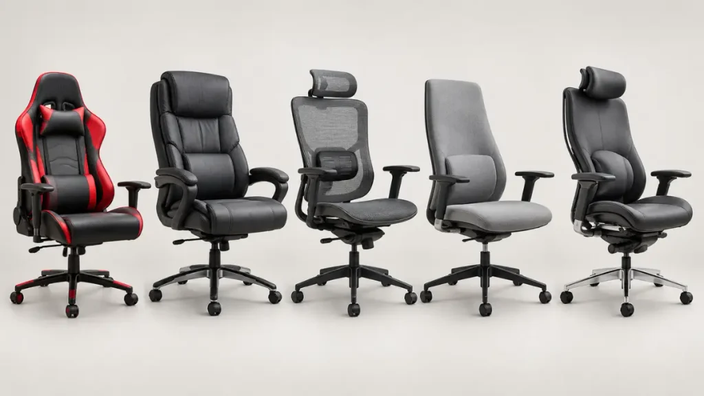 Comparativo: 5 cadeiras gamer ergonômicas com suporte lombar