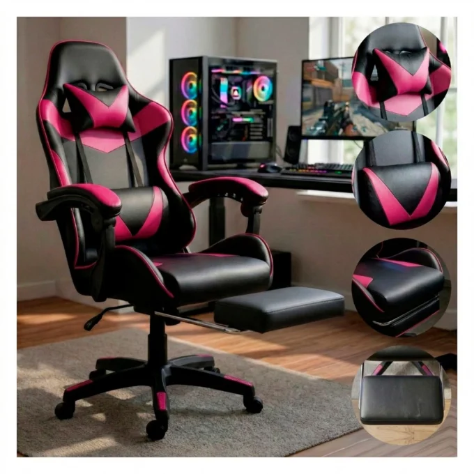 Couro PU Reclinavel