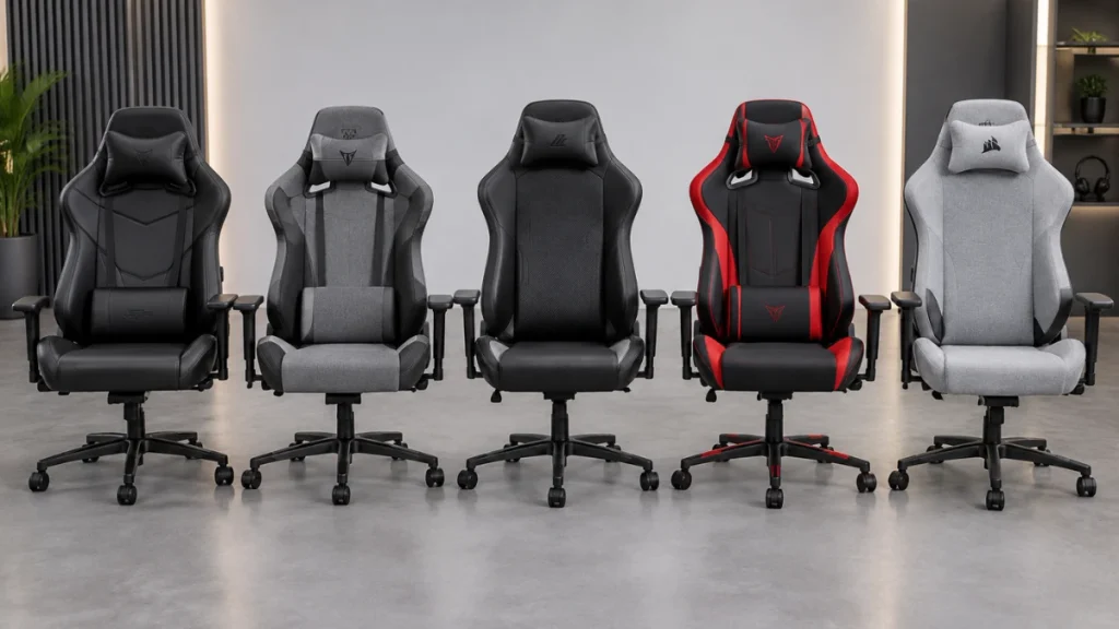 Tabela comparativa: as melhores cadeiras gamer para pessoas altas