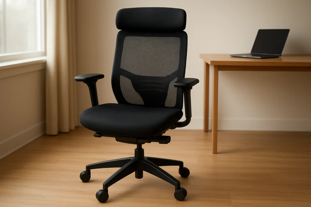 Boulies EP600: cadeira ergonômica com lombar adaptativa para longas jornadas 1 Boulies EP600: cadeira ergonômica com lombar adaptativa para longas jornadas