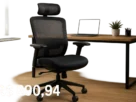 Cadeira Escritório Ergonômica Adaptável por R$ 890,94