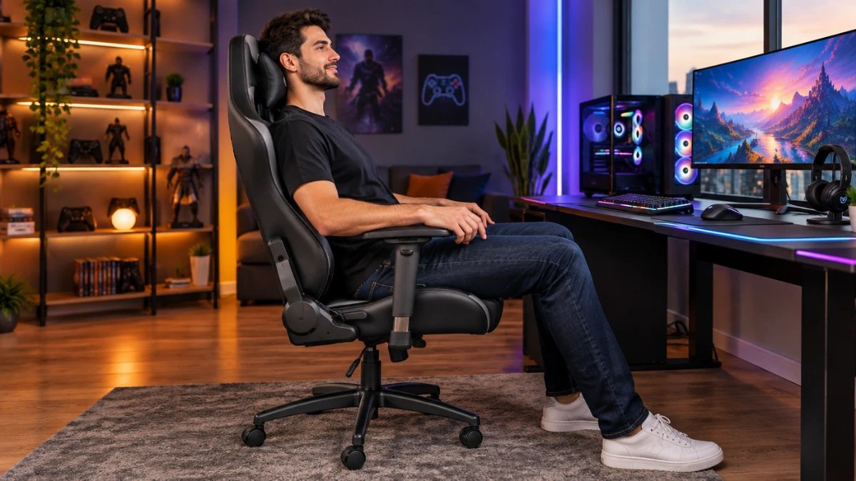 Cadeira Gamer para Pessoas Altas