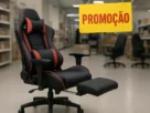 Cadeira gamer reclinável 3 em 1 em promoção — preço não divulgado