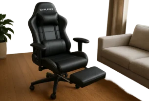 GTPLAYER com apoio para os pés fica mais acessível