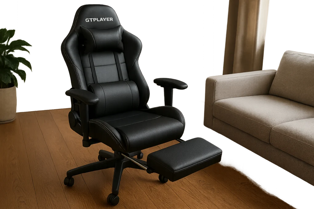 GTPLAYER com apoio para os pés fica mais acessível