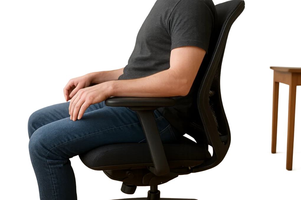 LuvinCo Genebra B500: ergonomia ventilada e suporte lombar