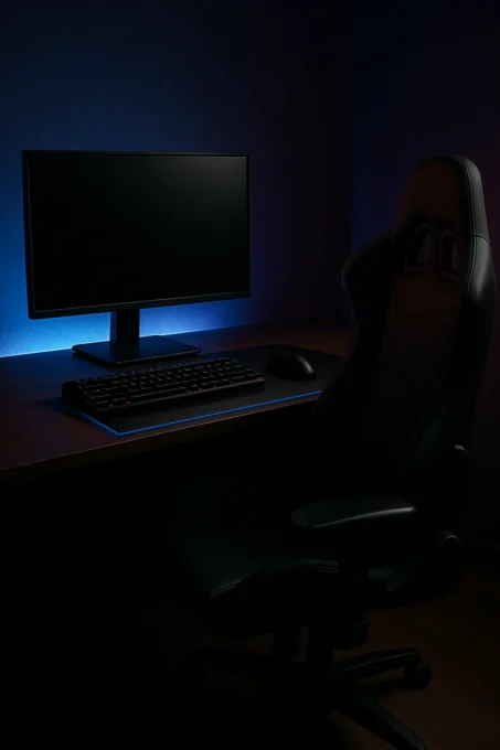 Acessórios para reduzir fadiga no setup gamer