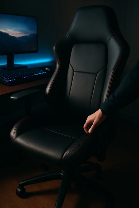 Como ajustar a cadeira gamer sem errar