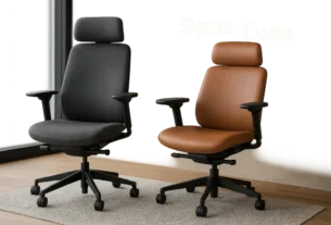 Sigma e Delta Vasco: cadeiras Flexform com foco em ergonomia